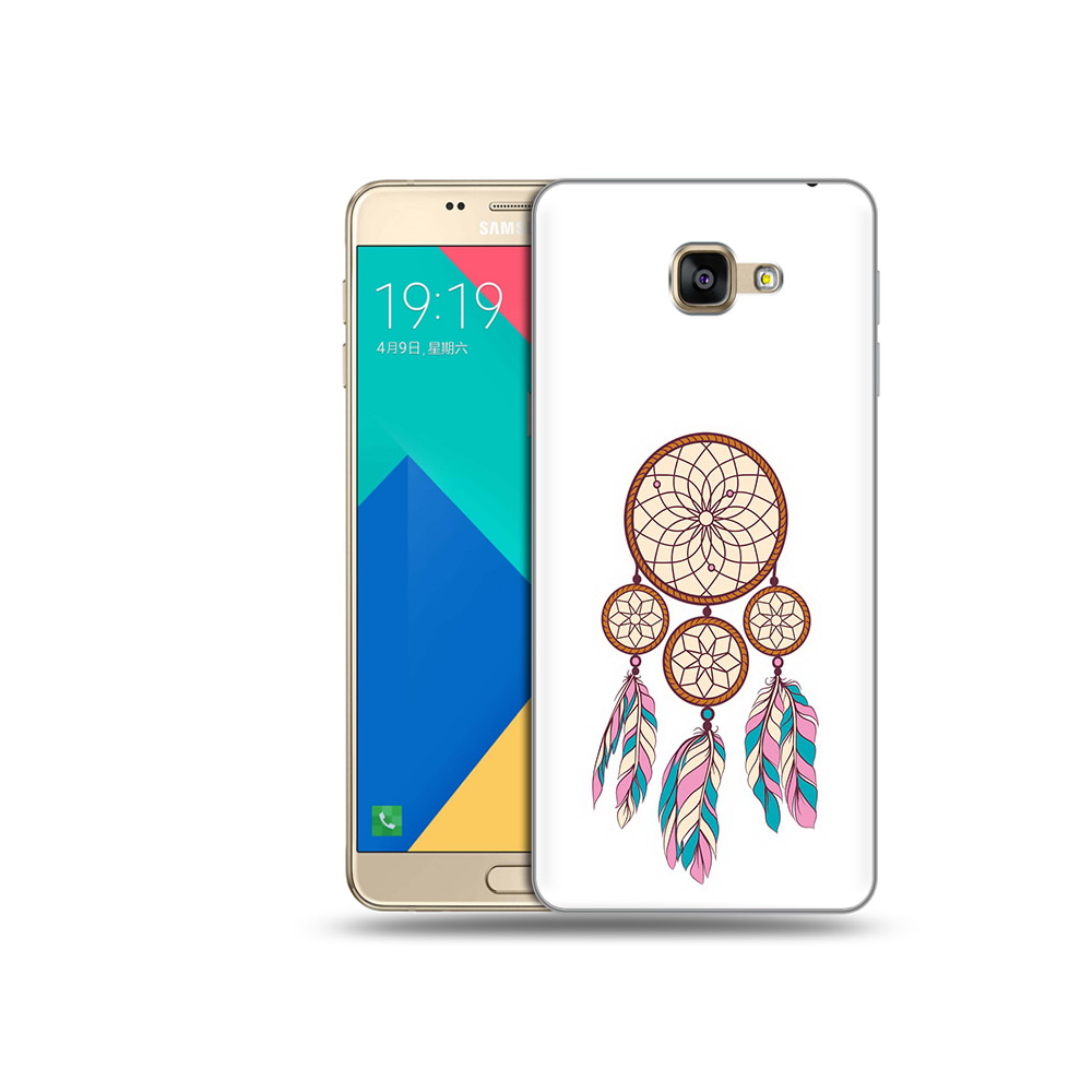 

Чехол MyPads Tocco для Samsung Galaxy A9 ловец снов бежевый (PT25200.562.442), Прозрачный, Tocco