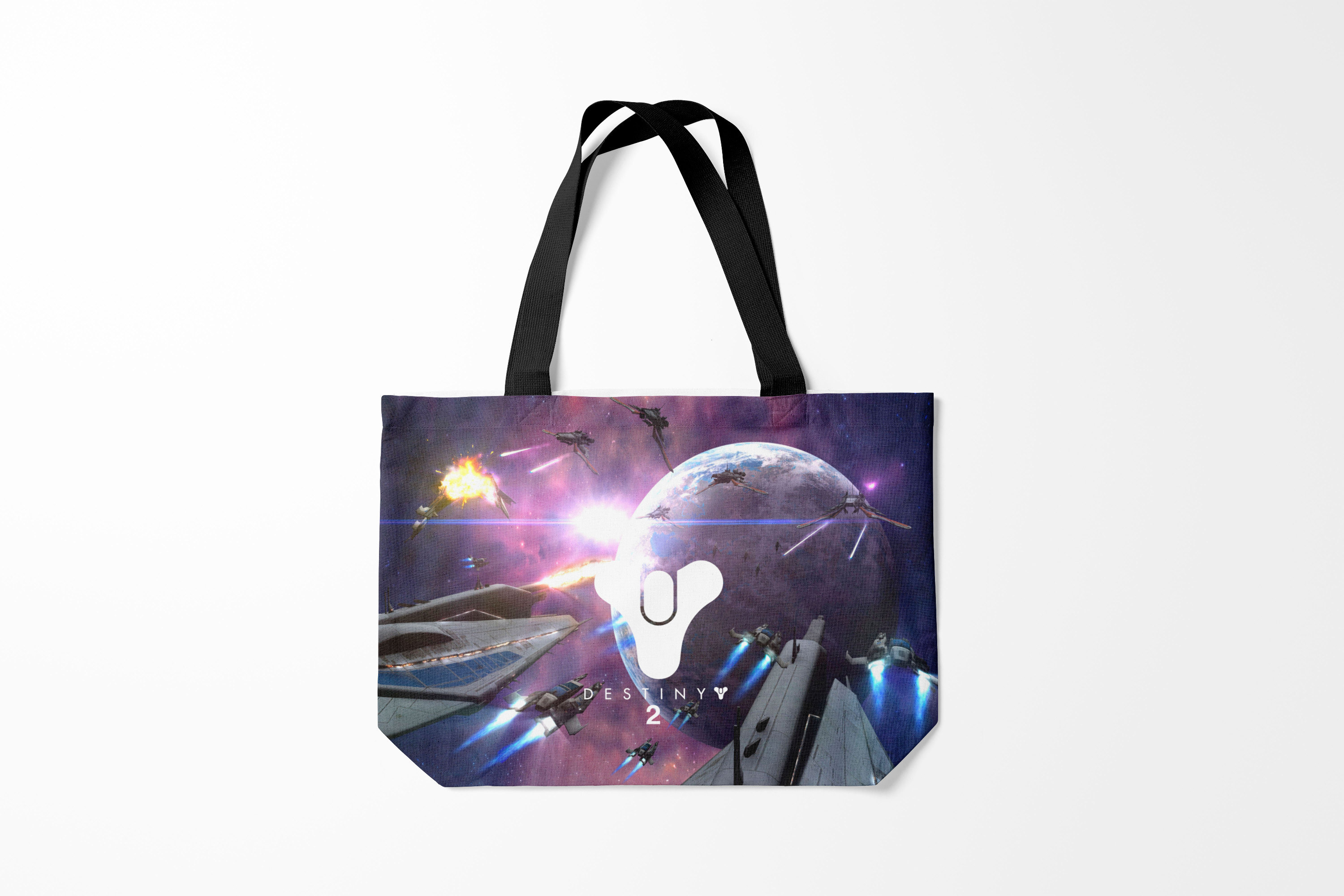 

Сумка шoппер унисекс Burnettie Destiny, черный; белый, Destiny