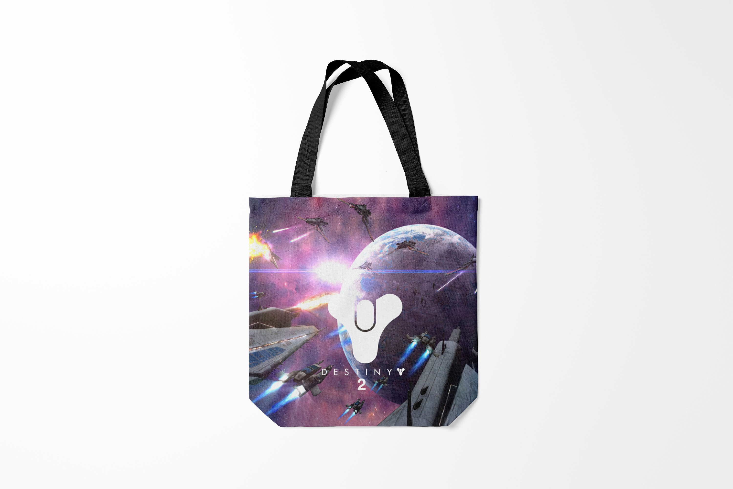 

Сумка шoппер унисекс Burnettie Destiny, черный; белый, Destiny