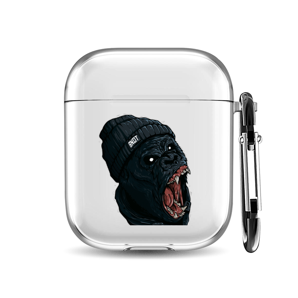 

Силиконовый чехол для наушников Airpods 1/2 "BNdT", AIPC-410-9A-1