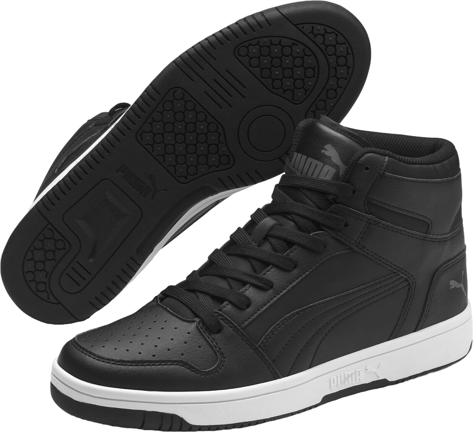 

Кеды унисекс PUMA 36957305 черные 10.5 UK, Черный, 36957305