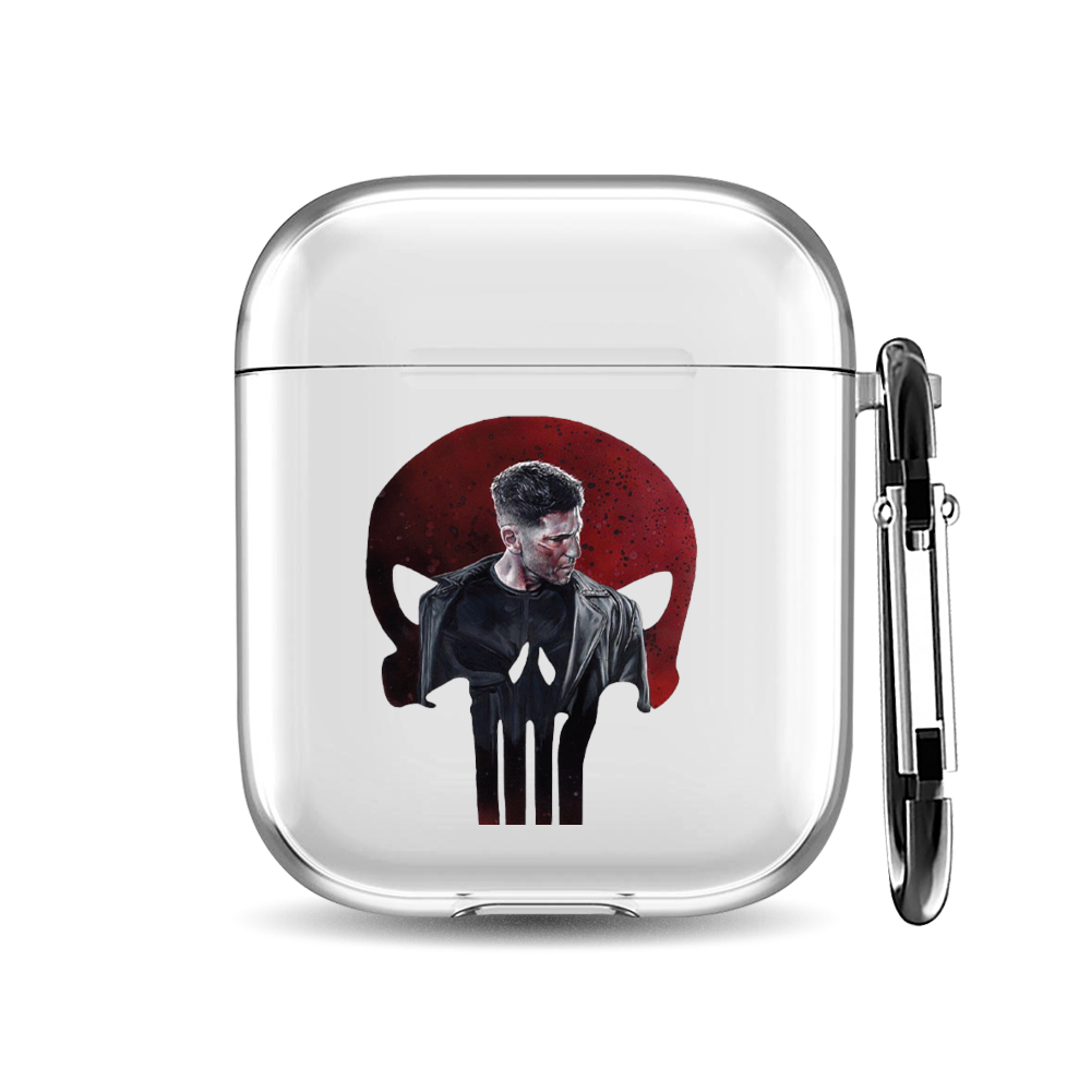

Силиконовый чехол для наушников Airpods 1/2 "Лик Карателя", AIPC-410-9A-1