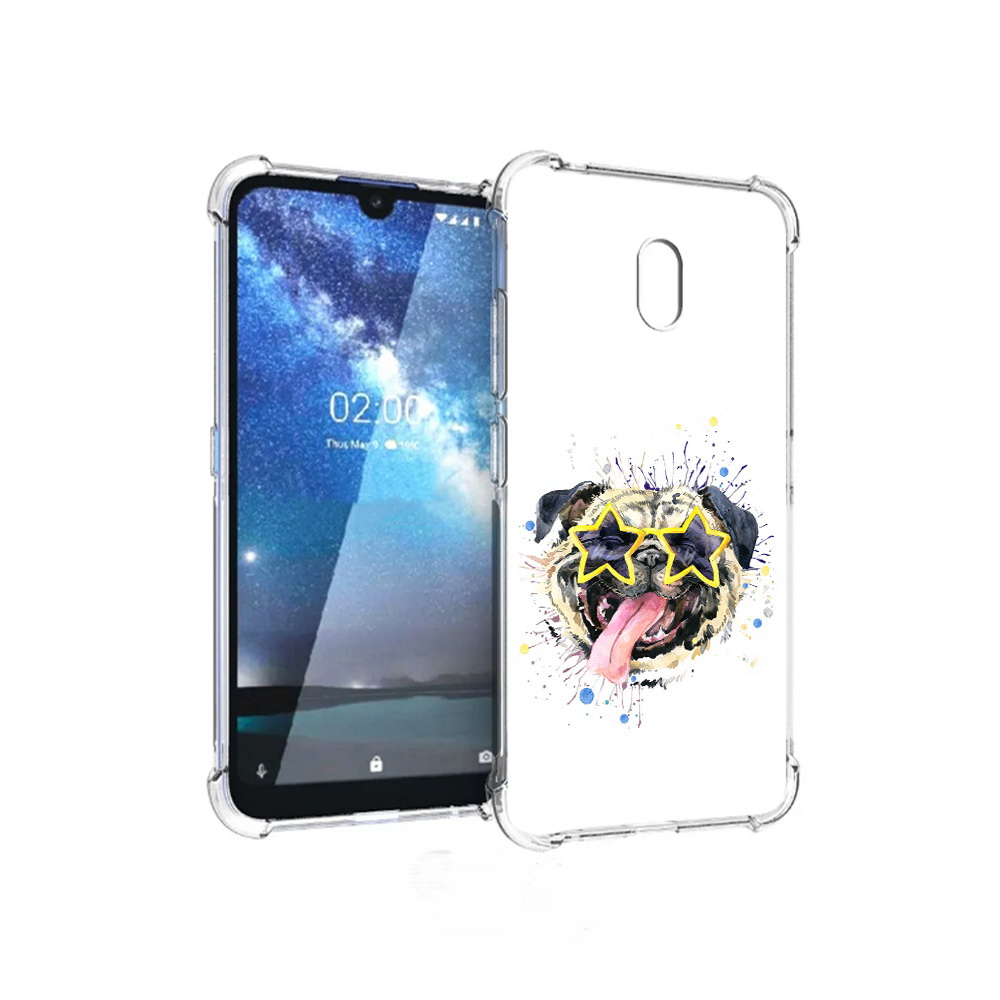 

Чехол MyPads Tocco для ZTE Blade L8 мопс боксер (PT136677.443.482), Прозрачный, Tocco