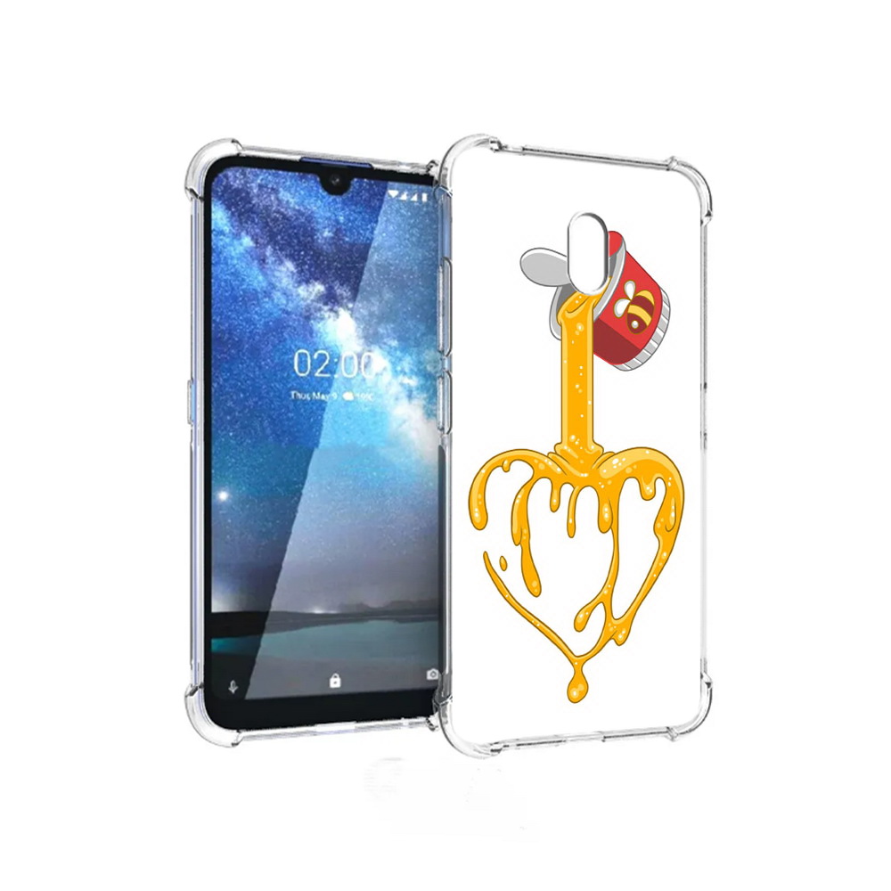 Чехол MyPads Tocco для ZTE Blade L8 медовое сердце (PT136677.443.471)
