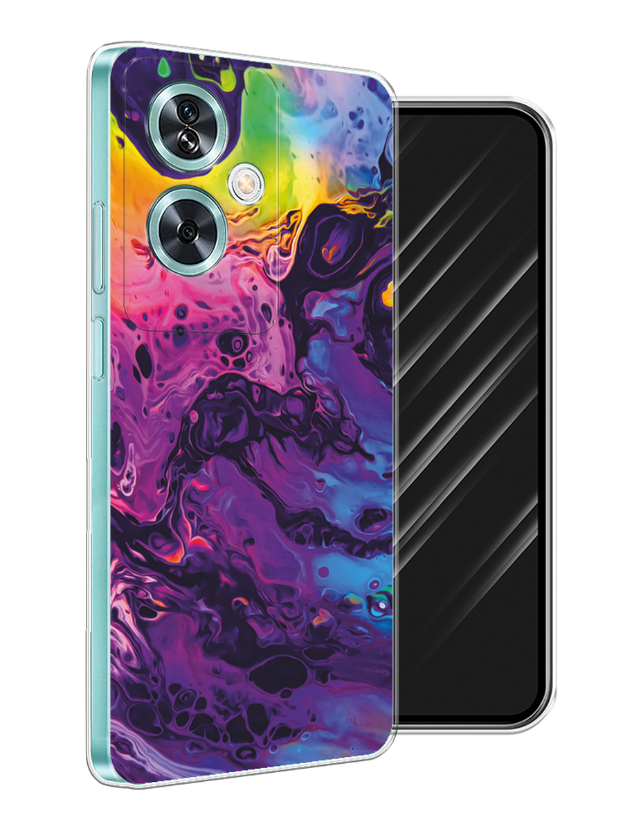 

Чехол Awog на OnePlus Nord N30 SE "ACID fluid", Бордовый, 154950-1