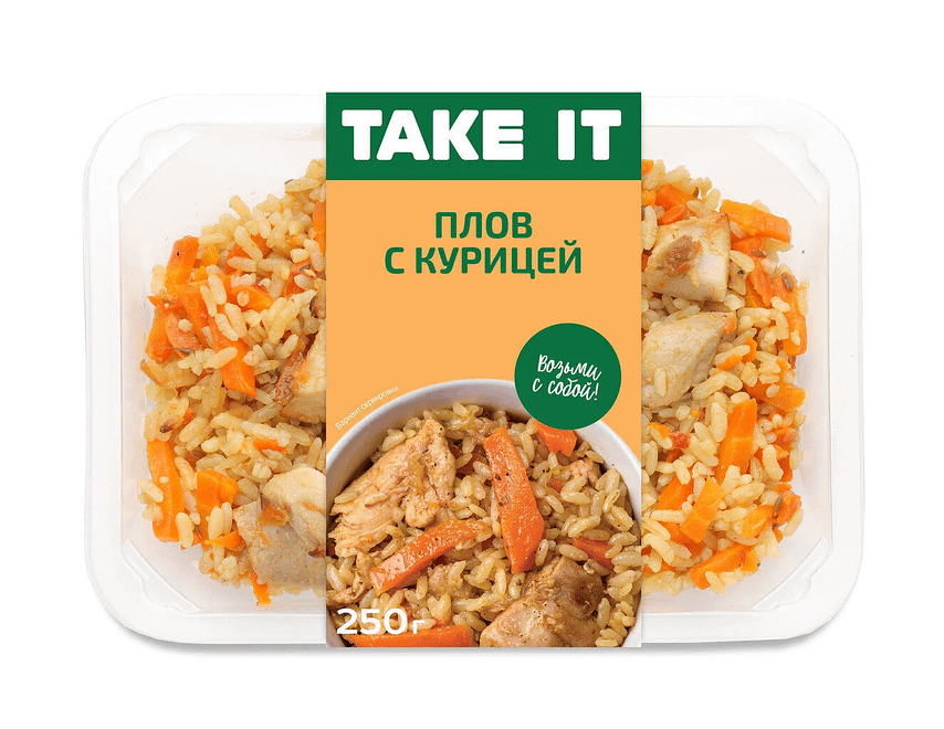 Плов Take it с курицей 250 г