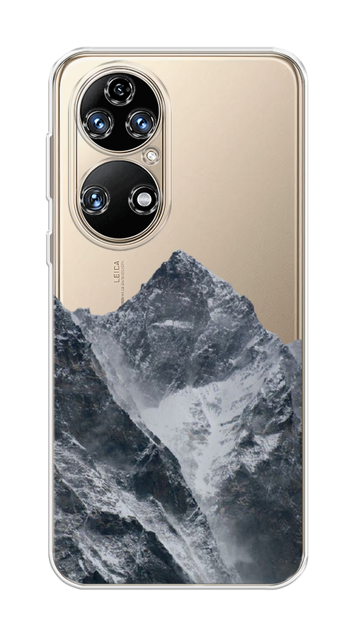 

Чехол на Huawei P50 "Горы арт 4", Серый;бежевый, 6104950-2