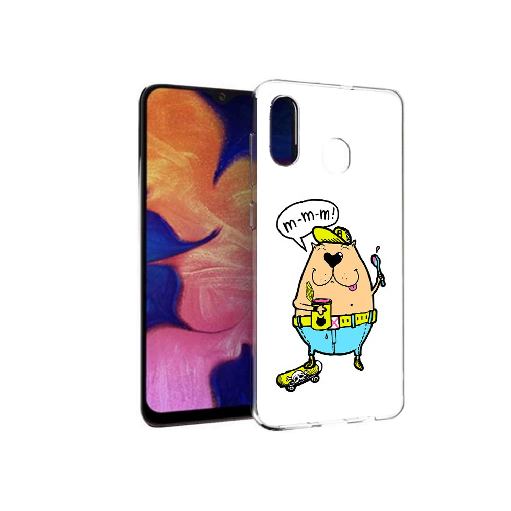 

Чехол MyPads Tocco для Samsung Galaxy A30 Бобр (PT126700.499.30), Прозрачный, Tocco