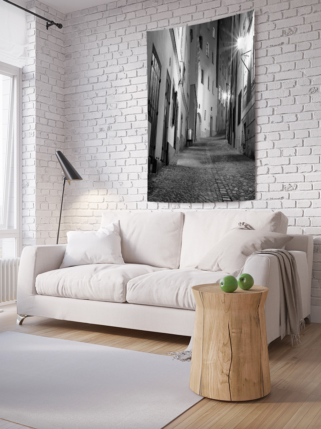 

Вертикальное фотопанно на стену JoyArty Ночные улицы 100x150 см, Ночные улицы
