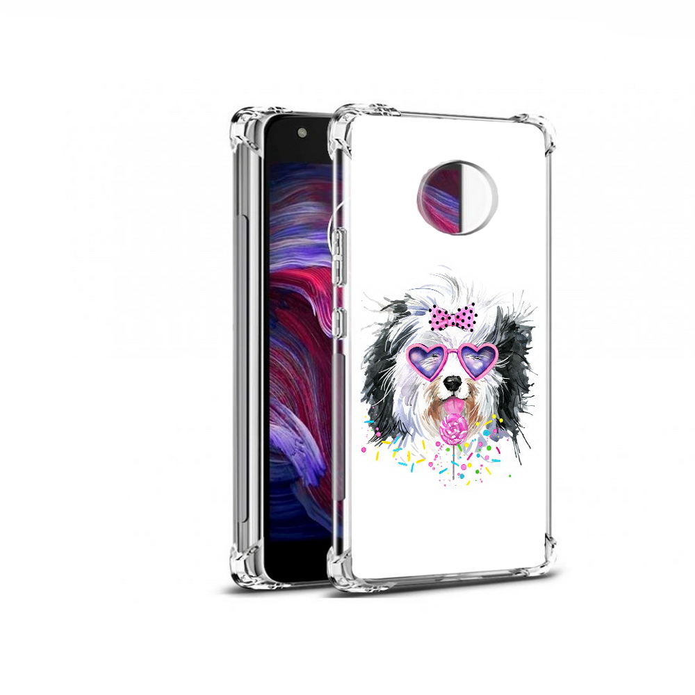 

Чехол MyPads Tocco для Motorola Moto X4 пушистик (PT96319.371.559), Прозрачный, Tocco