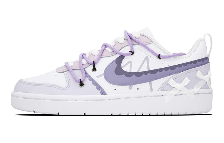 

Кеды унисекс Nike Court Borough Low 2 GS белые 40 EU, Белый, Court Borough Low 2 GS