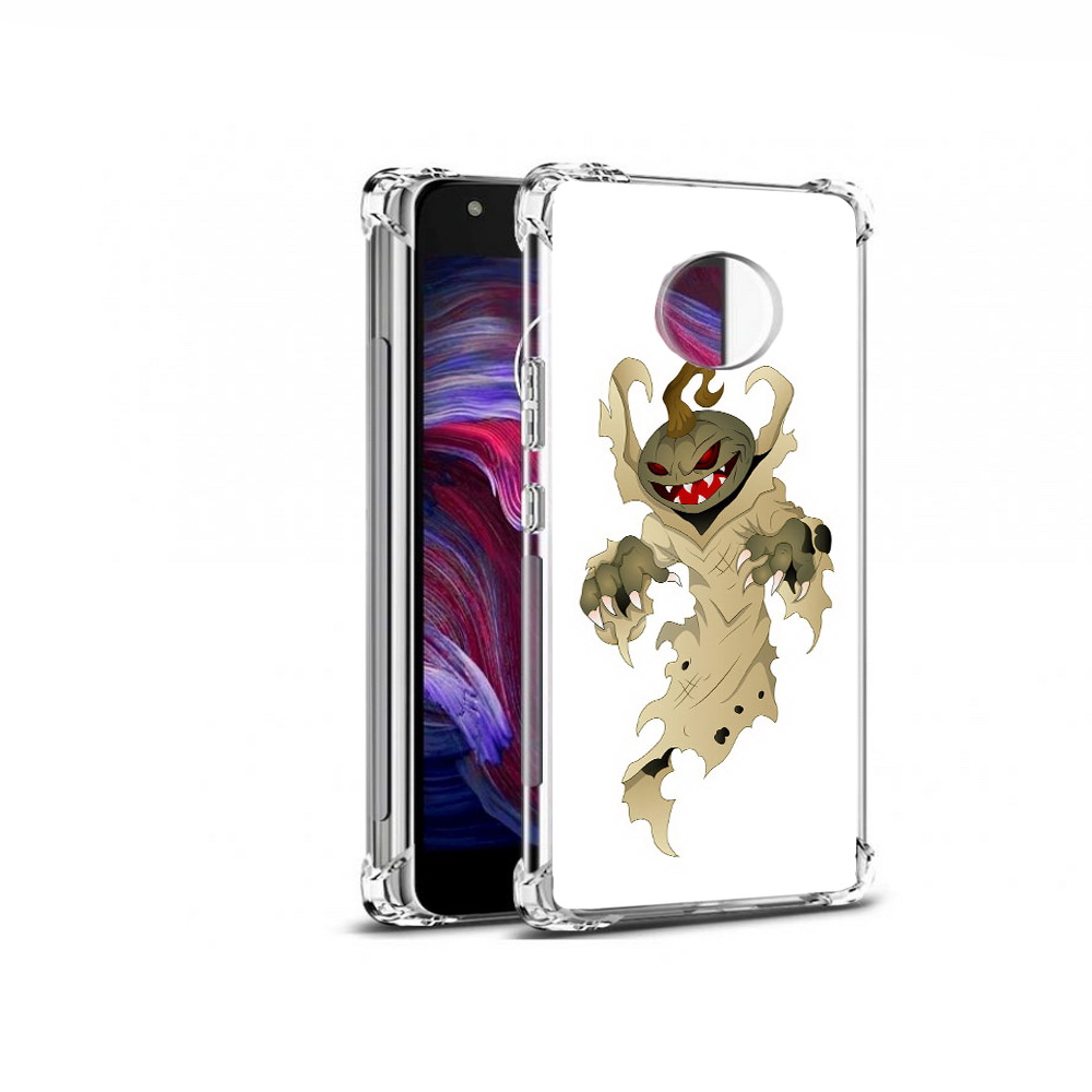 Чехол MyPads Tocco для Motorola Moto X4 призрак хэллоуина (PT96319.371.555)