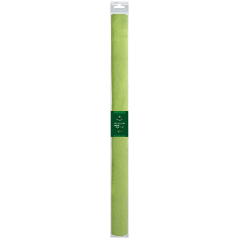 

Бумага креп Greenwich Line, 50*250см, 32г/м2, светло-салатовая, в рулоне, - (10 шт.)