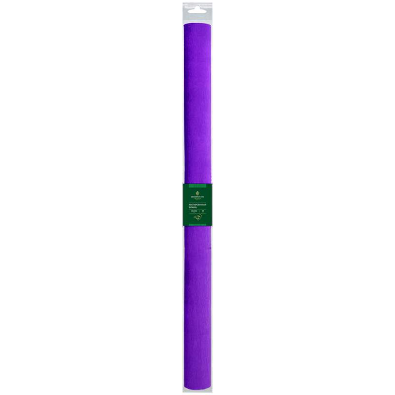 

Бумага креп Greenwich Line, 50*250см, 32г/м2, фиолетовая, в рулоне, - (10 шт.)