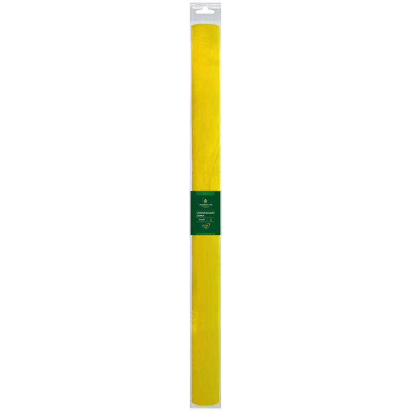 

Бумага креп Greenwich Line, 50*250см, 32г/м2, желтая, в рулоне, - (10 шт.)