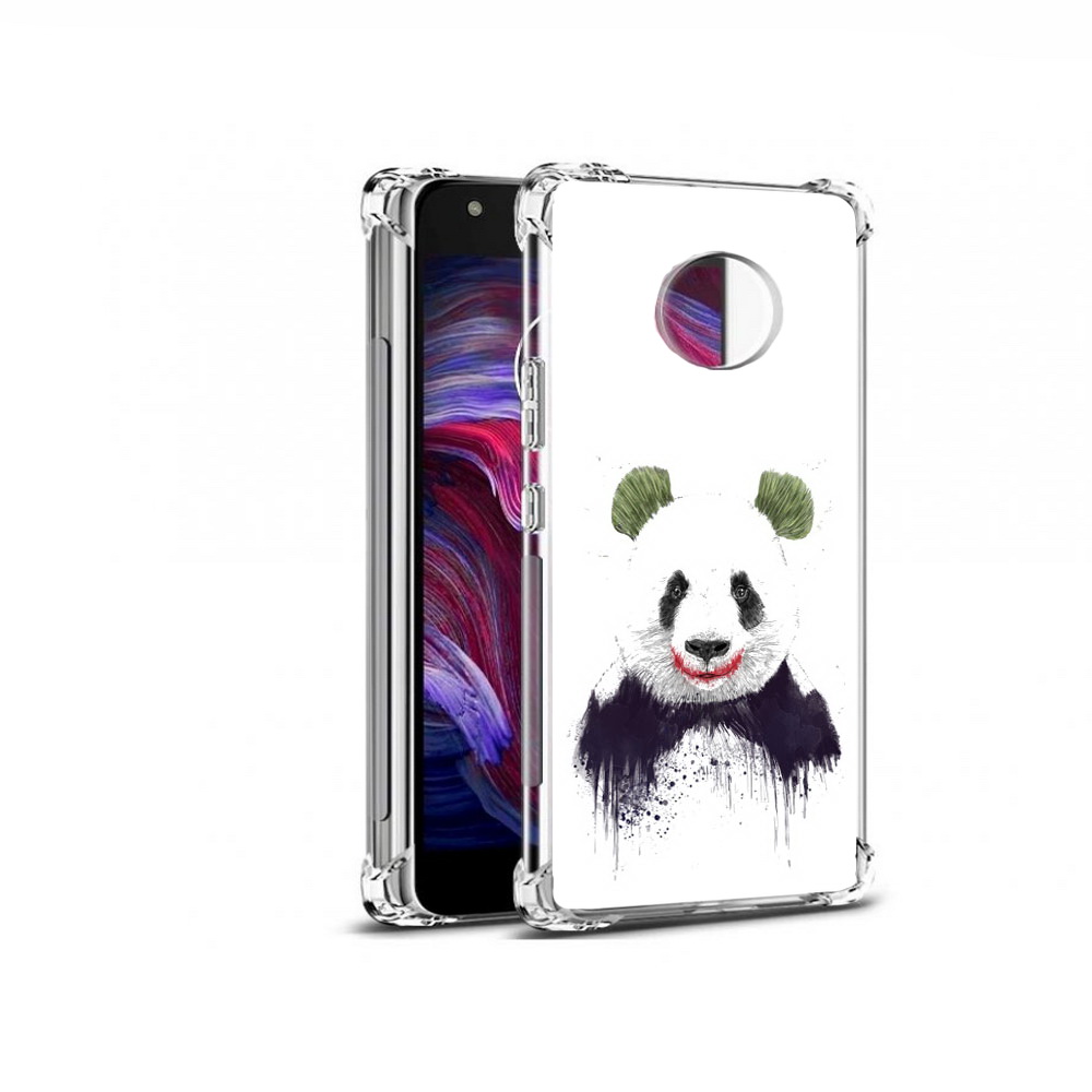 

Чехол MyPads Tocco для Motorola Moto X4 панда джокер (PT96319.371.533), Прозрачный, Tocco