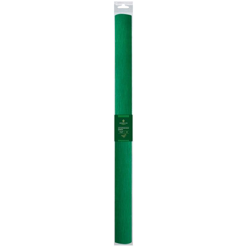 

Бумага креп Greenwich Line, 50*250см, 32г/м2, темно-зеленая, в рулоне, - (10 шт.)