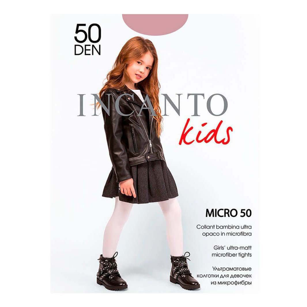 Колготки детские Incanto Kids розовые 50 den р. 128-134