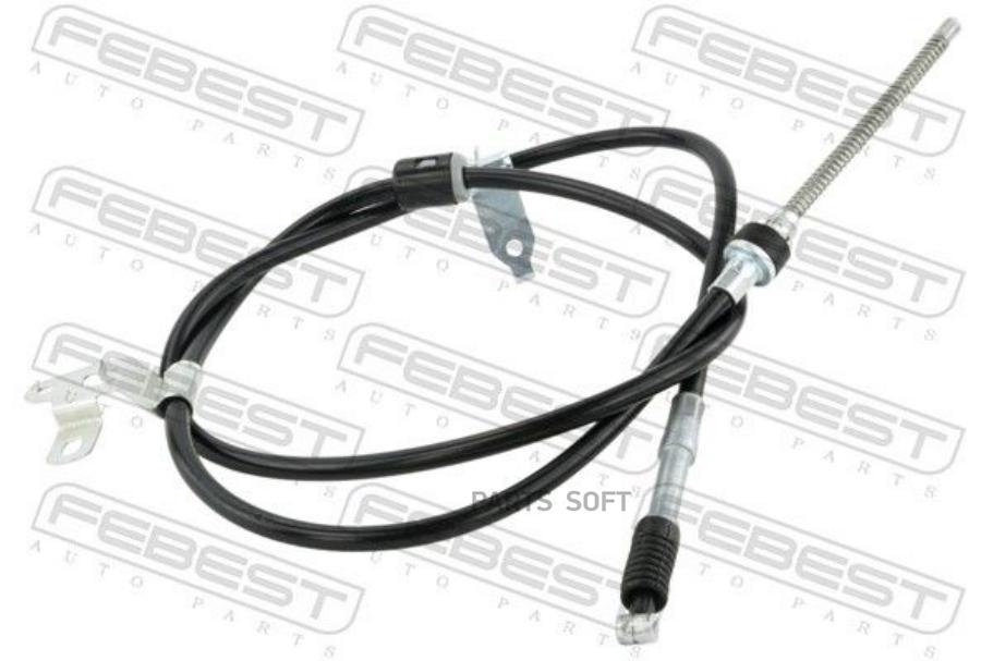 

Трос Ручного Тормоза Левый Febest арт. 01100-ZZE120LH