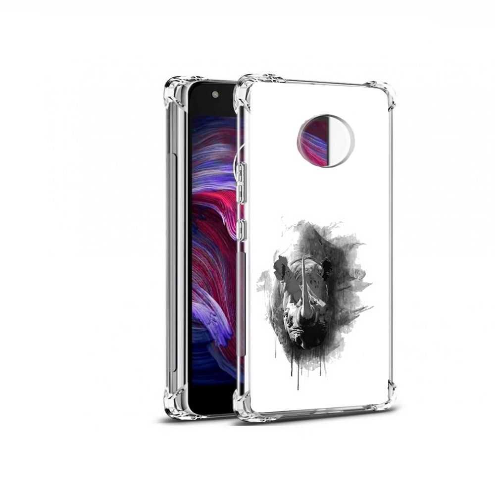 

Чехол MyPads Tocco для Motorola Moto X4 носорог (PT96319.371.523), Прозрачный, Tocco