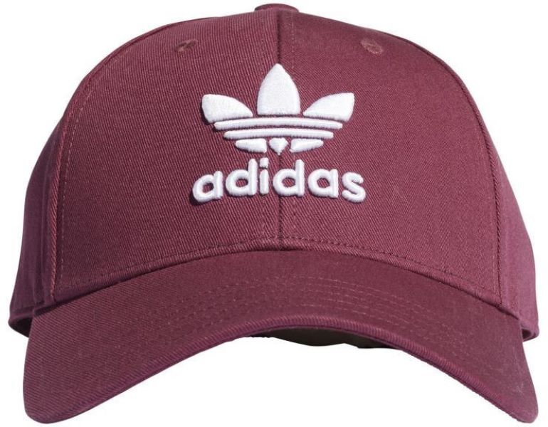 Бейсболка унисекс Adidas H35555 красный, р. 54-56