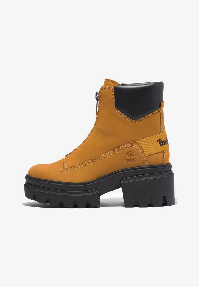

Ботильоны женские Timberland TI111N0EY бежевые 39.5 EU, Бежевый, TI111N0EY