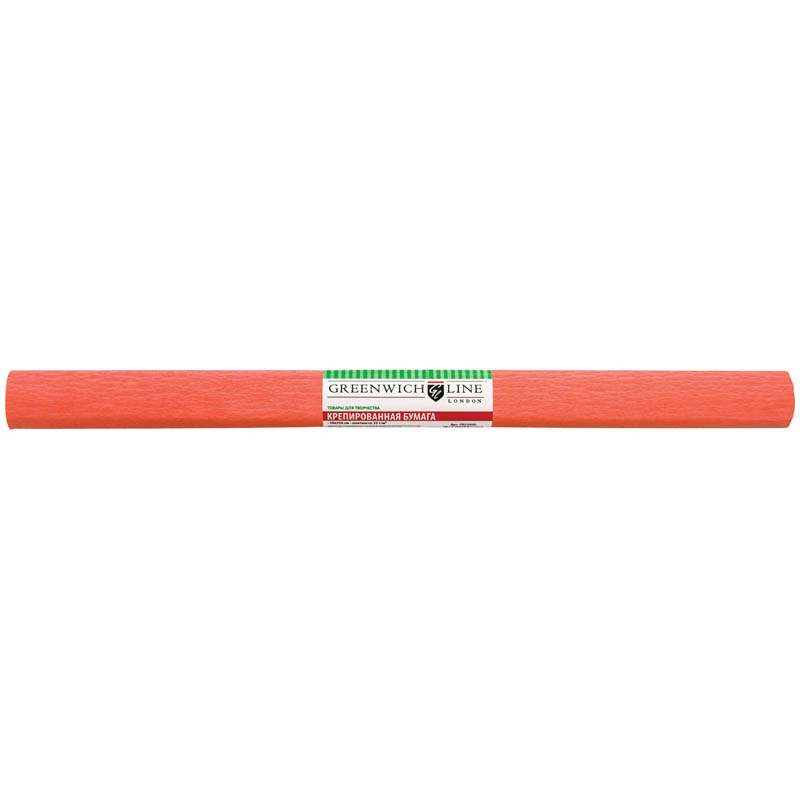 

Бумага креп Greenwich Line, 50*250см, 32г/м2, лосось, в рулоне - (10 шт.)