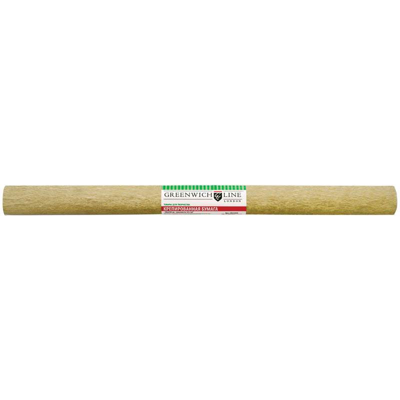 

Бумага креп Greenwich Line, 50*250см, 22г/м2, золотая, в рулоне - (5 шт.)