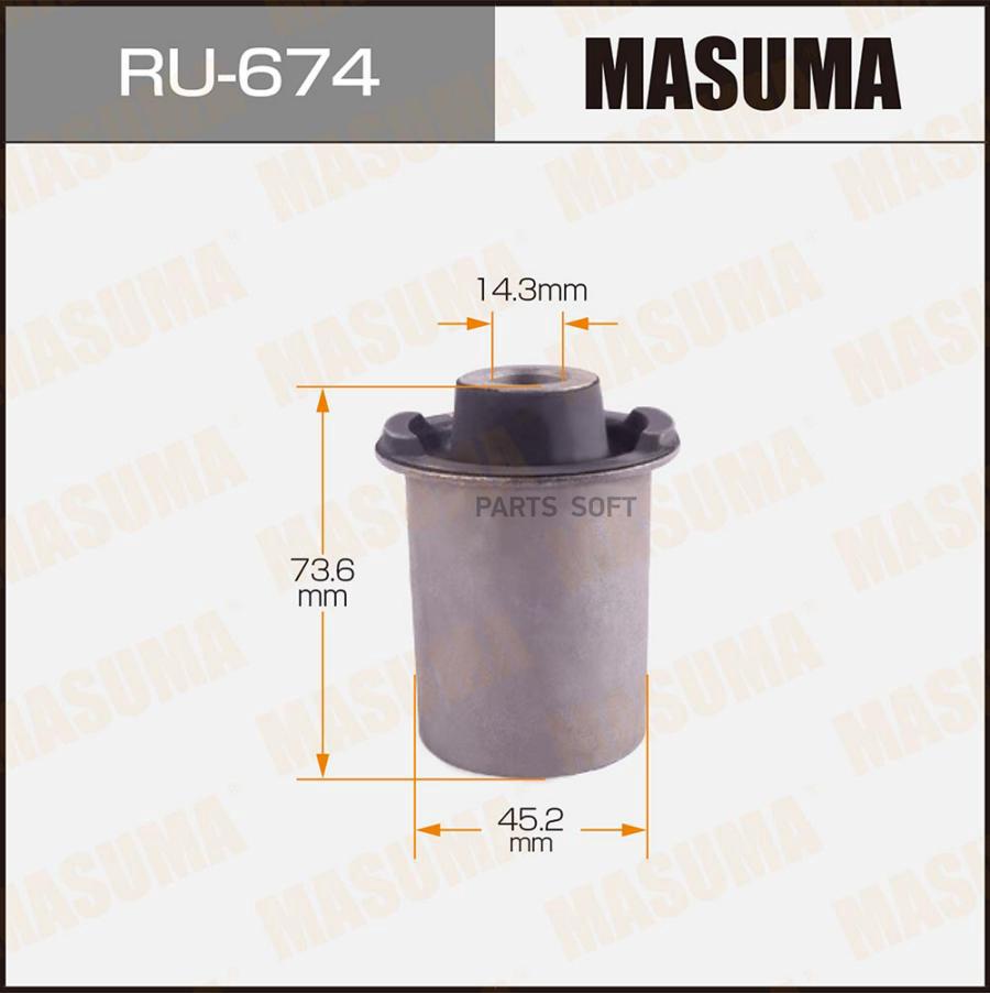 

Сайлентблок MASUMA ru674