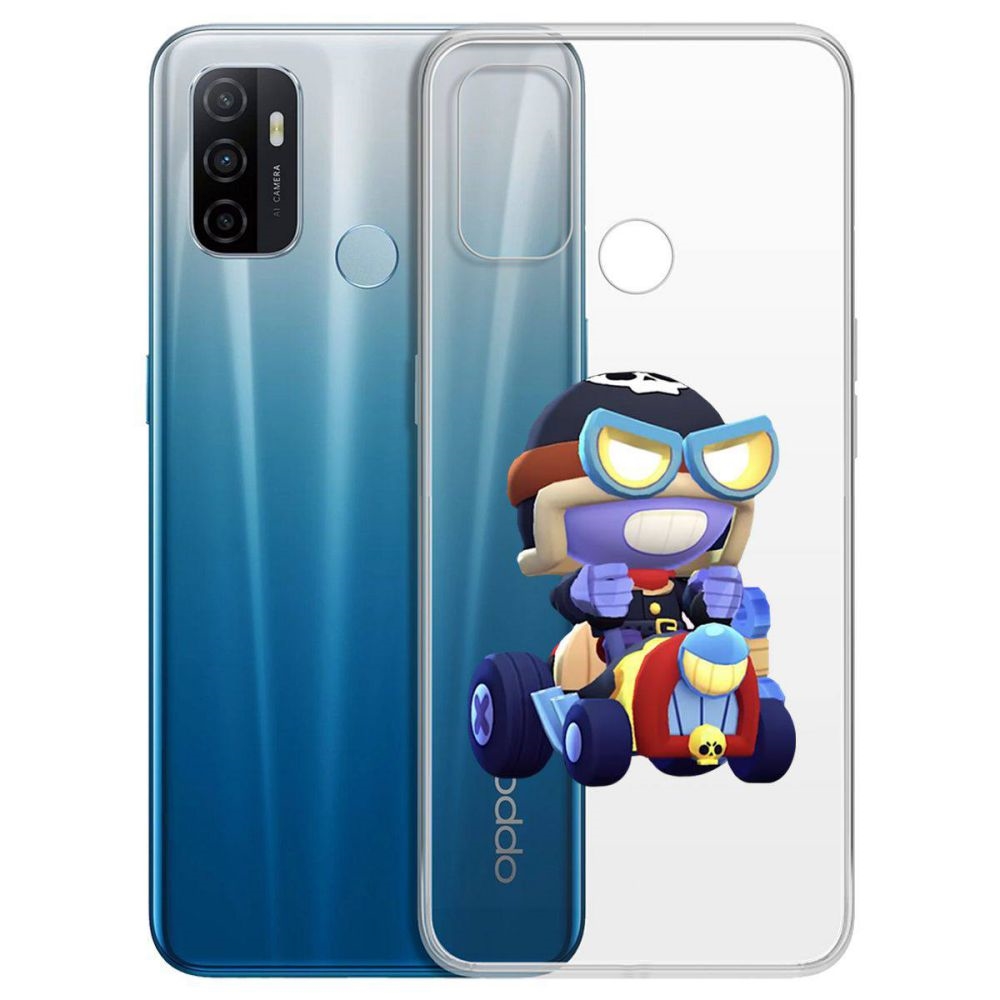 

Чехол-накладка Brawl Stars-Безумный Карл для Oppo A53 (2020)/A33 (2020)
