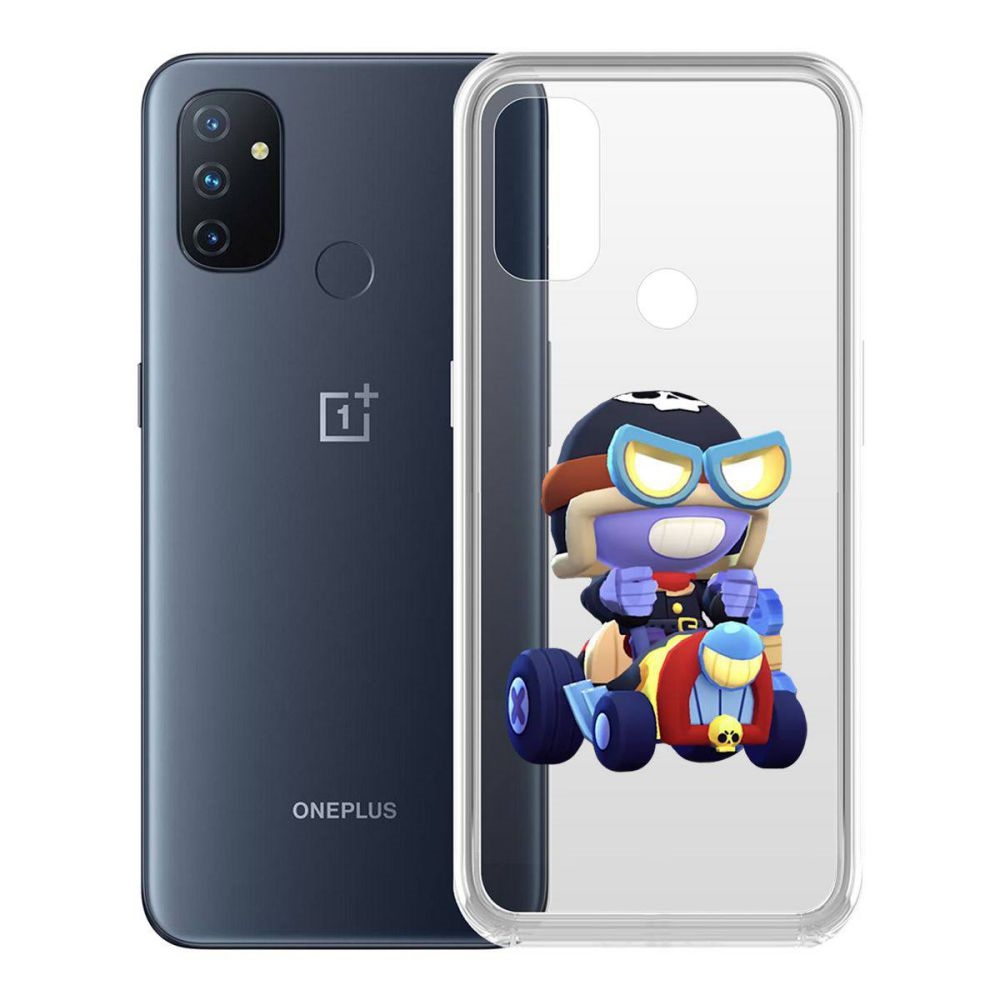 

Чехол-накладка Brawl Stars-Безумный Карл для OnePlus Nord N100