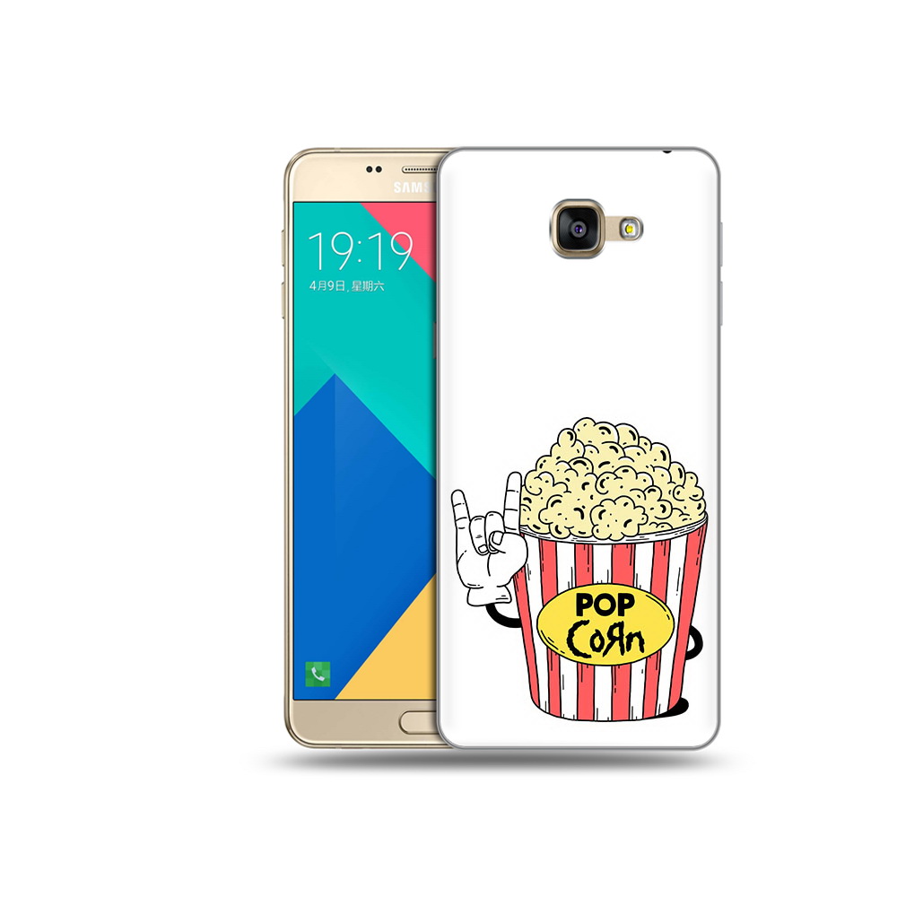 

Чехол MyPads Tocco для Samsung Galaxy A9 крутой попкорн (PT25200.562.427), Прозрачный, Tocco
