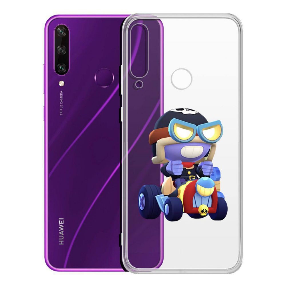 

Чехол-накладка Brawl Stars-Безумный Карл для Huawei Y6p