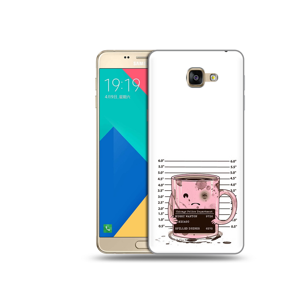 

Чехол MyPads Tocco для Samsung Galaxy A9 кружка (PT25200.562.420), Прозрачный, Tocco