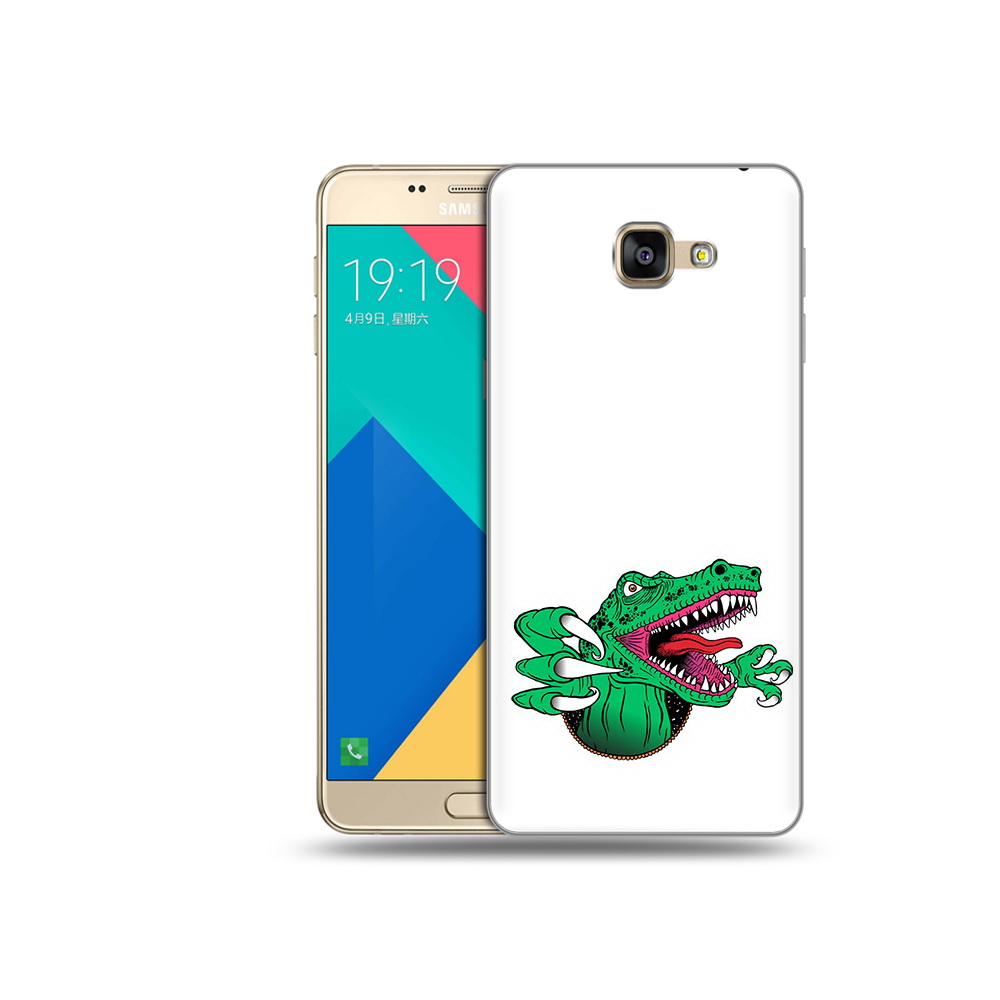 

Чехол MyPads Tocco для Samsung Galaxy A9 крокодил (PT25200.562.417), Прозрачный, Tocco