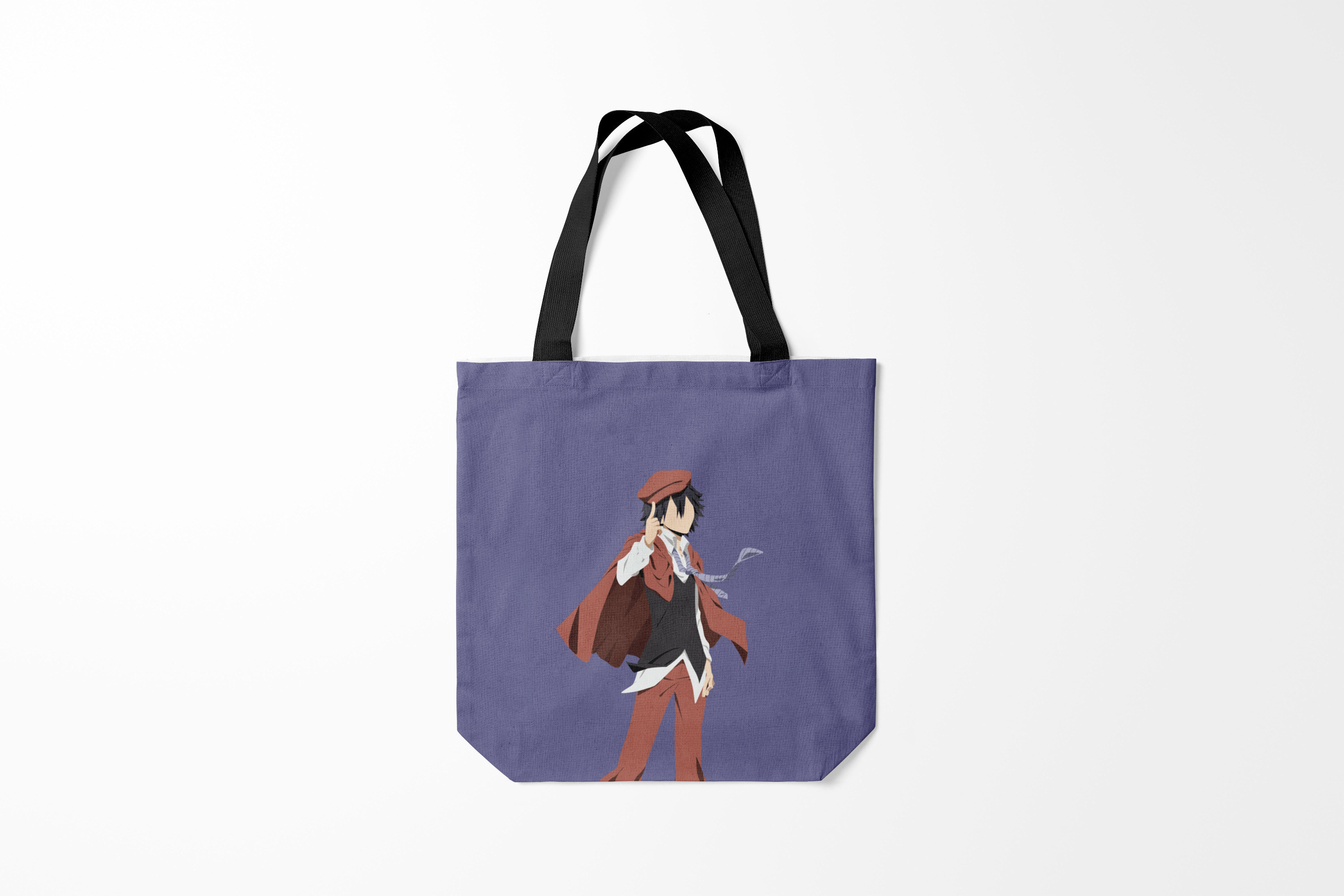 

Сумка шoппер унисекс Burnettie Ranpo Edogawa, фиолетовый, Ranpo Edogawa