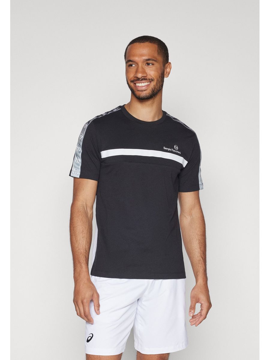 

Футболка мужская Sergio Tacchini S1642D0DE черная L, Черный, S1642D0DE