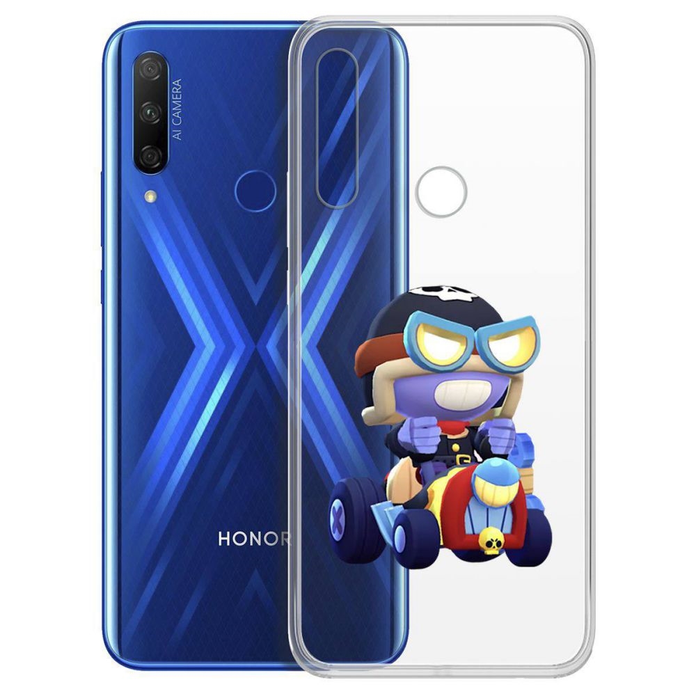 

Чехол-накладка Brawl Stars-Безумный Карл для Huawei P Smart Zor 9x