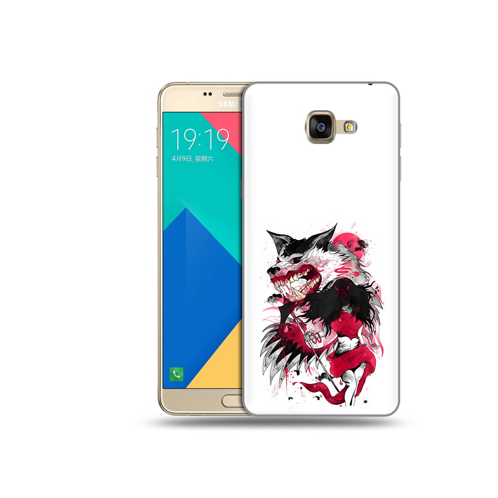 

Чехол MyPads Tocco для Samsung Galaxy A9 красная шапочка (PT25200.562.410), Прозрачный, Tocco