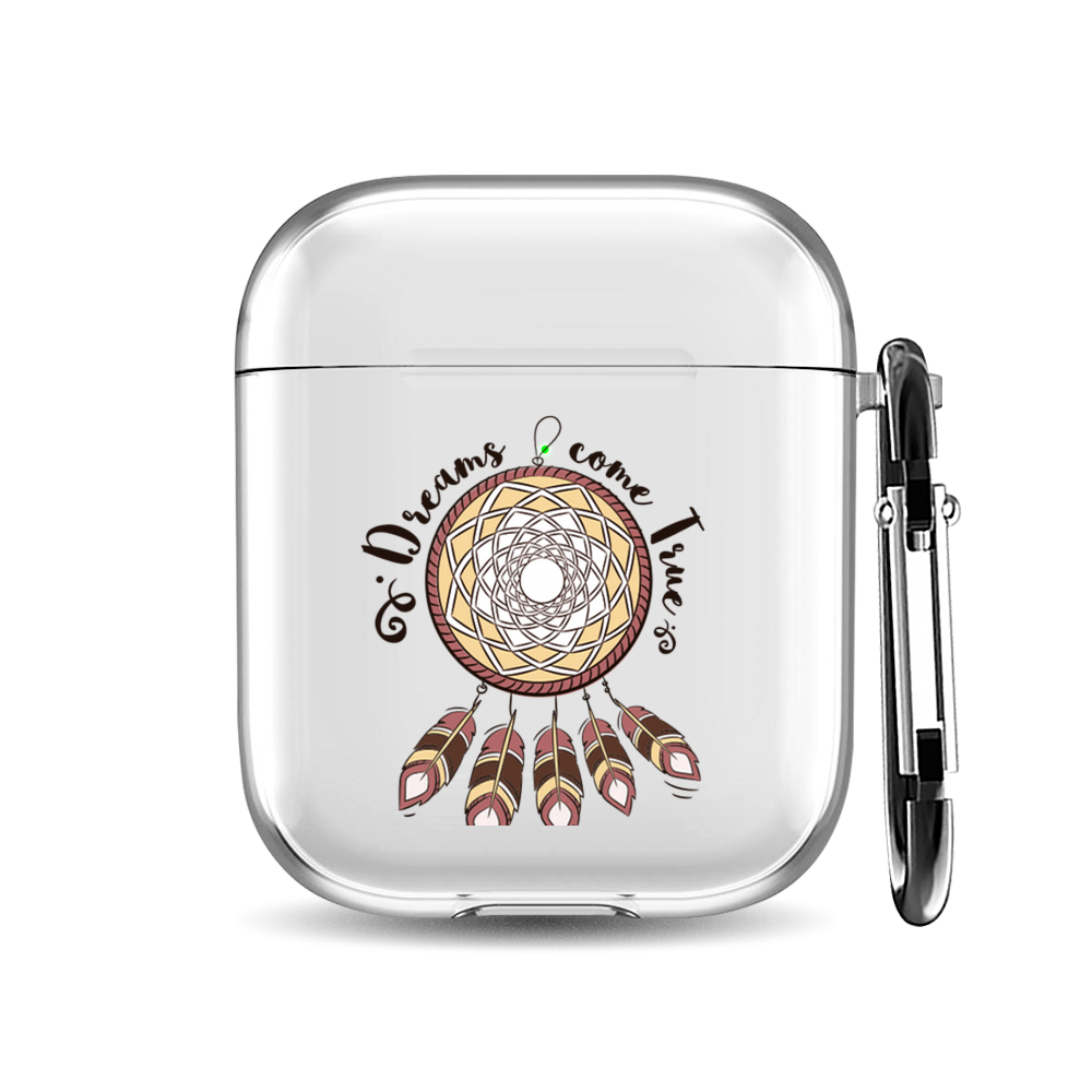 

Силиконовый чехол для наушников Airpods 1/2 "Dreams come true ловец", AIPC-410-9A-1