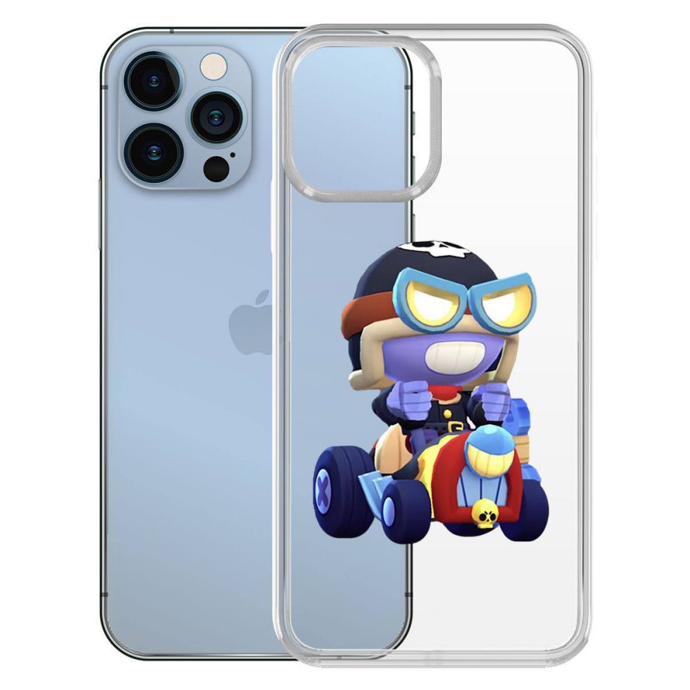 

Чехол-накладка Brawl Stars-Безумный Карл для iPhone 13