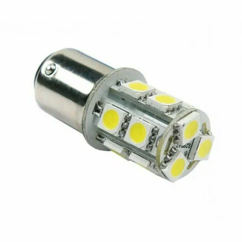 Лампа светодиод 12v21w ba15s nord yada 13smd белая