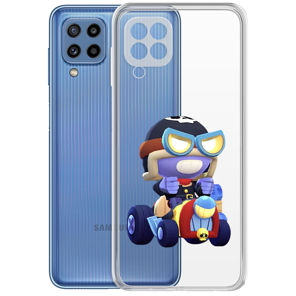 

Чехол-накладка Brawl Stars-Безумный Карл для Samsung Galaxy M32 (M325)