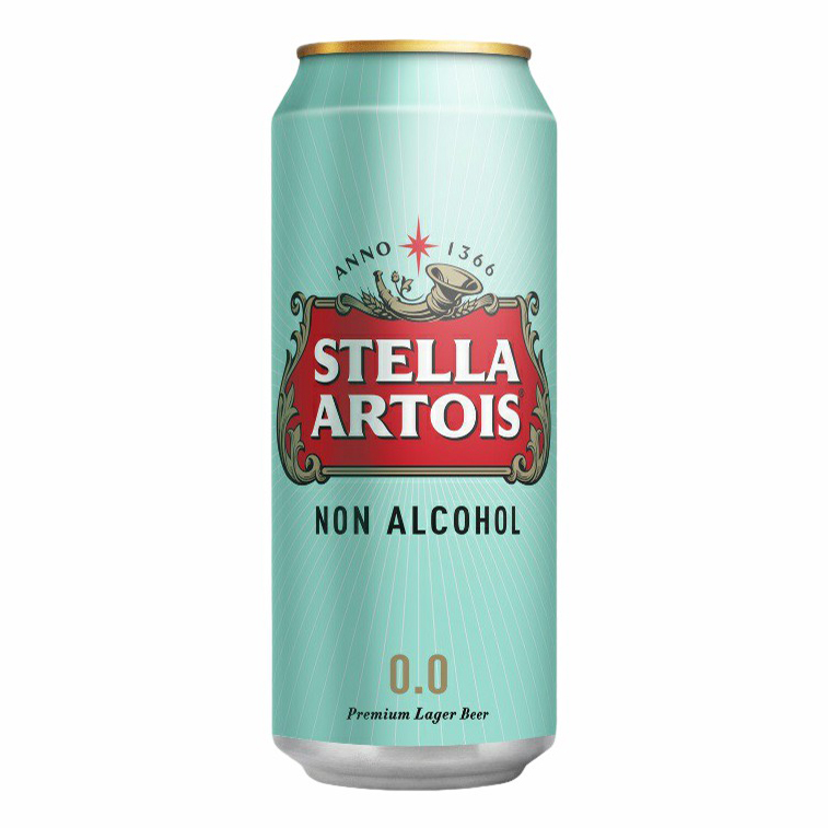 Безалкогольное пиво Stella Artois светлое пастеризованное 0,45 л