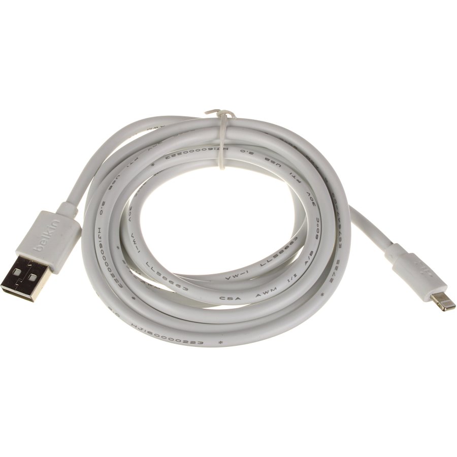 Дата-кабель Radiosfera USB - Lightning 2 м, белый