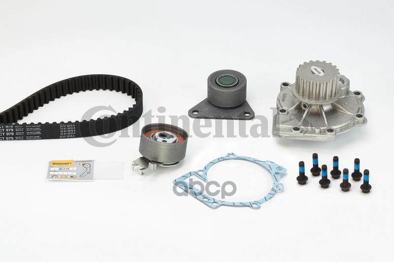 

Ремень Грм 142 Зуб23mm + Водяной Насос + 2 Ролика Continental арт. CT979WP1