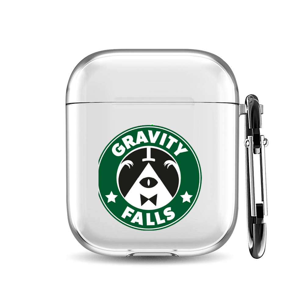 

Силиконовый чехол для наушников Airpods 1/2 "Gravity Falls logo", AIPC-410-9A-1