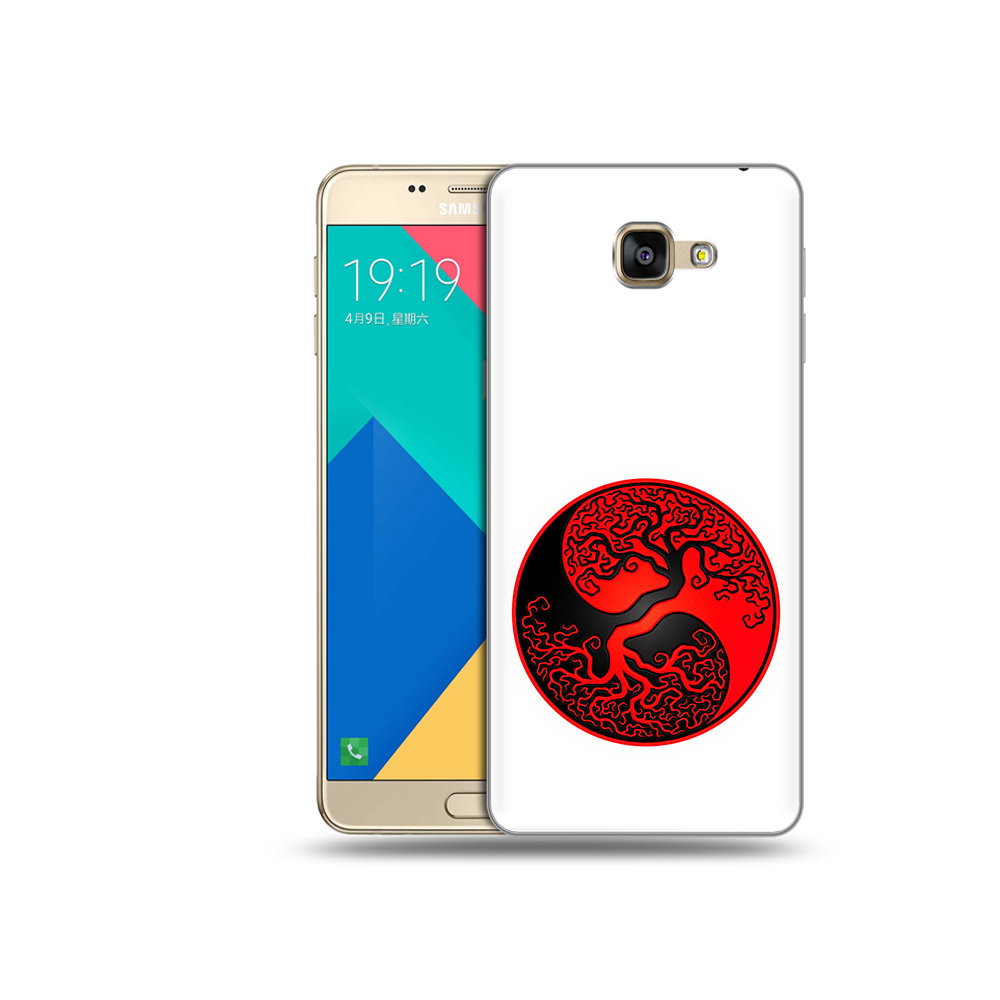 

Чехол MyPads Tocco для Samsung Galaxy A9 инь янь дерево (PT25200.562.379), Прозрачный, Tocco