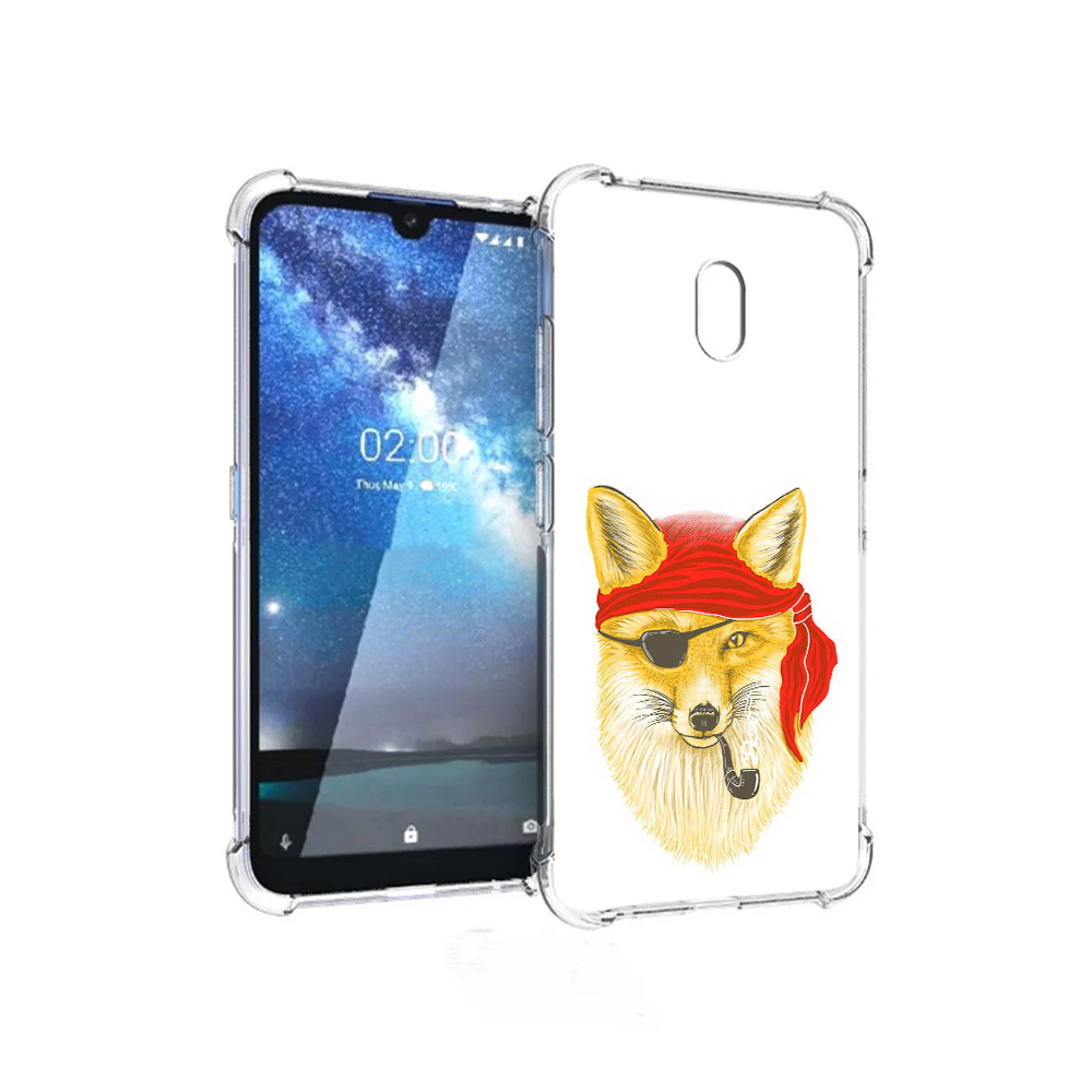 

Чехол MyPads Tocco для ZTE Blade L8 лиса-пират (PT136677.443.440), Прозрачный, Tocco