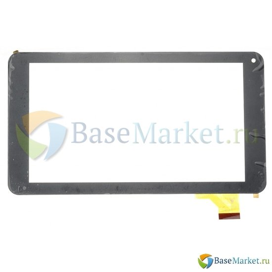 Тачскрин (сенсор) BaseMarket для Explay N1 (HY TPC-51055 v3.0) (186*104 mm) (черный)